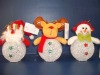 Wholesale christmas hanging decoration with flash ball