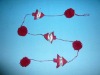 Wholesale LYP0941-115A---115cm tree and ball garland,red/white