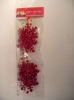 Wholesale christmas tree red snowflake ornaments