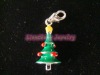 Wholesale 2011 fashion popular Christmas tree silver pendant craft