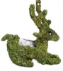 Wholesale Lovely Hangmade Garden Moss Christmas Animal Flower Planter