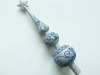 Wholesale hand-painting christmas tree topper decoration