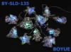 Wholesale solar christmas light with jingle bell/moon/christmas tree/pentagram/snowman shaped items