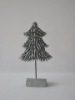 Wholesale silver glitter xmas tree