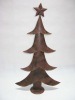 Wholesale small&light metal Christmas tree decoration