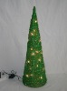 Wholesale Sisal cone Christmas tree with lights
