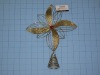 Wholesale Christmas flower tree topper,Christmas decoration,Christmas ornament