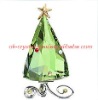 Wholesale green crystal Christmas tree