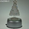 Wholesale glass christmas tree with LED light