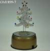 Wholesale glass christmas tree with LED light