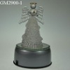 glass angel with LED light