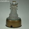 glass angel with LED light
