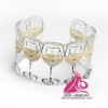 Wholesale Fashion wide acrylic cuff bracelet