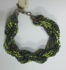 Wholesale laterest design acrylic chian necklace
