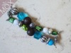 Wholesale chunky beaded watchbands by acrylic ccb and wood bead