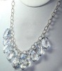 Wholesale fashion transparent acrylic necklace