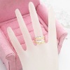 Wholesale the copper and zircon rings