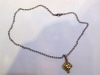 Wholesale square acrylic pendant necklace