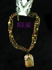 Wholesale fashion acrylic beads pearl necklace(NE0163)