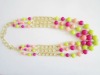 Wholesale 2011 fashion colorful acrylic beaded necklace02