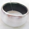 Wholesale the plastic bangles stretch with cloth as clothing accessories