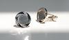 Wholesale Shining popular brass cufflink
