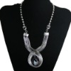 Wholesale fashion alloy necklace for garment(JA10568)