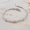 Wholesale 2011 copper with rhodium plated fashion accessories bracelet(D1M2432-A105)