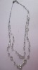 Wholesale 2011 popular acrylic clear bead necklace