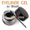 Wholesale Waterproof Eye Liner Eyeliner Gel Makeup M/Black Brush