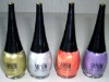 Wholesale 2011 hot sell magical glittery style nail art polish with fragrance
