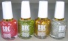 Wholesale Fashion glittery style nail art polish with CE and Rohs