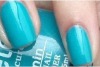 Peacock Blue Green Nail Polish