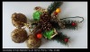 Wholesale Fashion Chrismas Tree Ornaments with Horn