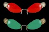 Wholesale HPY-0113 Christmas Bulb Novelty Sunglasses