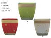 Ceramic christmas flower pot