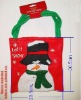 Wholesale christmas novelty bag, Promotiona Felt Christmas bag, christmas bag decoration