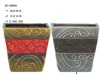 Pottery christmas garden pot