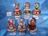 Wholesale novelty Santa with snowflakes