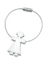 Wholesale Novelty Round Metal keyring/bag chain