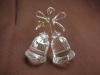 Wholesale lovely crystal christmas bell