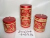 Wholesale art pillar candle,christmas candle,metal decorative candle, candle ornament, craft decoration candle,gift candle