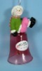 Wholesale resin christmas bell decoration