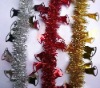 Wholesale decorating pvc tinsel Christmas bells, xmas tinsel, tinsel garland, Christmas tinsel