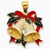 Wholesale Christmas Bells Pendant/Charms