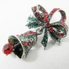 Fashion jewelry small christmas bell brooch BR-0037