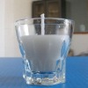 Wholesale round glass candle
