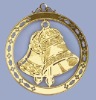 Wholesale metal christmas bell hanger