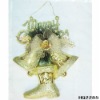 Wholesale Christmas bell craft christmas tree ornament