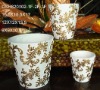 Wholesale ceramic Christmas flower pot(ceramic pot,terracotta)